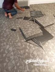  3 office tiles carpet heavy duty