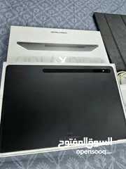  1 Samsung Galaxy Tab s8 plus wifi only 128Gb وارد الشركة مستعمل بحالة الجديد