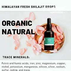  10 Himalayan fresh shilajit organic purified resins and drops forms both available now in Oman