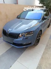  5 سكودا اوكتاف2017ظوين اضاءه لد وحساسات