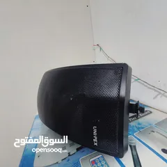  4 Bose unipix speakers