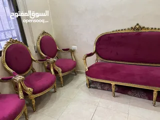  3 طقم كلاسيك زان ثقيل حفر دمياطي