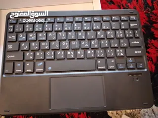  2 كيبورد من شركة بلاك فيو بلوتوث يدعم جميع الاجهزة استعمال يوم الكيبورد كامل لاداعي لاماوس شاحن تايبسي