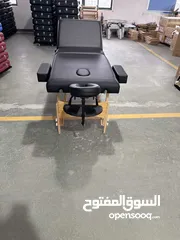  2 تخت مساج خشب متنقل (محمول) مع حقيبة خاصة له