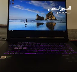  2 لابتوب asus Rog strix 1650ti للبيع قابل للتفاوض.كويس للدراسه0 مع الشاحن الاصلي له