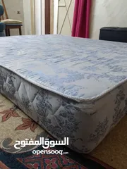  4 فرشة زمبرك ضغط كامل بحاله الوكاله بسعر مغري