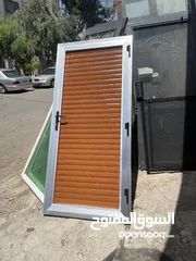  4 تشكليت شبابيك و ابواب مستعمل تسليم على المقاس