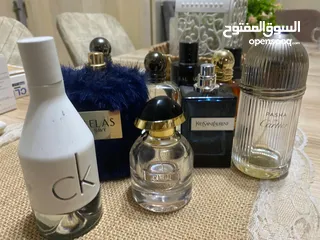  4 عبوات عطور أصلية