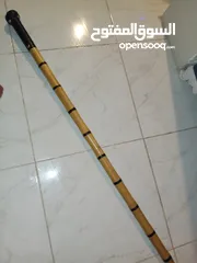  9 عصا فنوه زفة رقص العريس و ايضا الدفاع عن النفس و الامان طول 90 سم خشب صلد غير قابل للكسر نهائيا