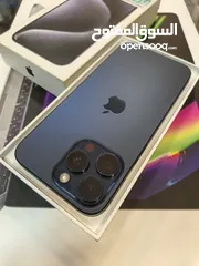  8 Iphoen 15 pro max 256 GB وارد شرق اوسط  بحالة الجديد تماماً