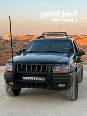  3 جيب جراند شروكي موديل 2000 للبيع