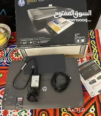  2 طابعة تطبع اسود مع سكانر جديدة كرتونة فقط 60 شيقل  !