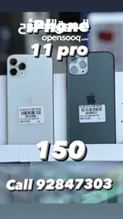  2 iPhone pro max 256gb used available