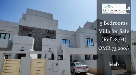  1 State of the art villa for sale in Seeb Ref: 287H