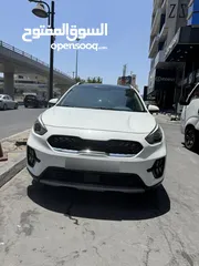  4 كيا نيرو هايبرد 2020 لون ابيض لؤلؤي فحص 4 جيد نظيفة جداً ممشى قليل