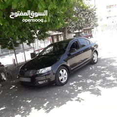  1 سياره سكودا اوكتافيا موديل 2014