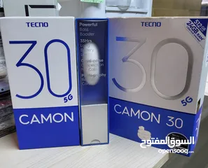  1 مشغل ايام Kamon 30 5G رام 24 جيجا 512 مكفول سنة أغراضة والكرتونه الأصلية متوفر توصيل