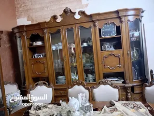  4 غرفة سفرة للبيع مع كامل اغراضها نظيفة جدًا جدًا