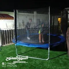  1 اللعبه الأكثر طلبا ترامبولين نطيطيه اللعبه الرياضيه والترفيهيه لجميع الفئات العمريه بجميع المقاسات