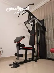  1 جهاز هوم جم اصلي مع أوزان 70 كيلو وأكثر من 25 تمرين جديد بالكرتونه