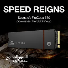  6 Seagate FireCuda 530 1TB Solid State Drive with Heatsink -NEW -MEAGByte