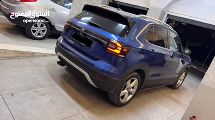  11 فولكس فاجن T-cross موديل 2021 للبيع  دفعة وشيكات شخصية بدون بنوك ولا كفلاء