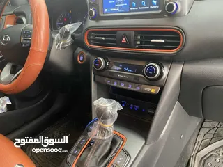  1 هونداي كونا 2019 تسيير 2022 فل الفل مع فتحة وفحص ممتاز كلها دهان شركة