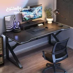  3 للبيع مكتب جيمنج مع رف للشاشه بسعر يناسب الجميع للطلب عبر رقمي الوتس