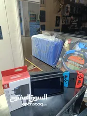  1 جهاز نينتندو سويتش فل بكج معا ذاكرة 128