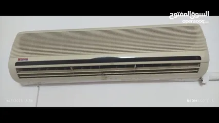  1 مكيف 2 طن حامي بارد للبيع