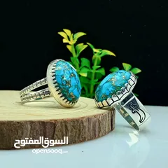  9 خواتم عقيق يمني اصلي