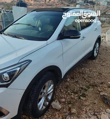  5 هيونداي سنتافي 2017 بالرخصة للبيع او للبدل
