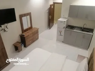  5 للايجار الشهري شقة غرفة مع مطبخ مفروشة حي الخليج الرياض
