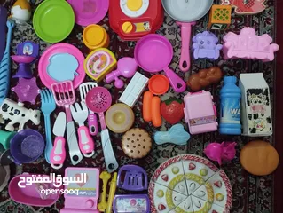  4 "Used Kitchen Playset with Play Food & Accessories – Perfect for Pretend Cooking & Fun!"