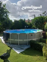  13 اكبر عرض وتحطيم للاسعار على مسبح انتكس INTEX SWIMMING Pool  بققطر 610سم وعمق رهيب 132سم
