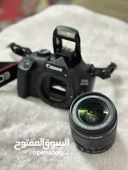  2 Canon EOS 4000D Camera DSLR+ LENS  18-55MM كانون ذات جودة عالية  للبيع جديدة