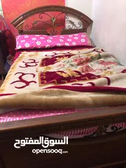  1 غرفه نوم ( سرير بالمرتبه ودولاب)