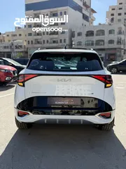  13 كيا سبورتاج GT Line ترخيص 2022 محرك 1600 هايبرد plug in/يقطع على الشحنه 65 كيلو متر  271 حصان
