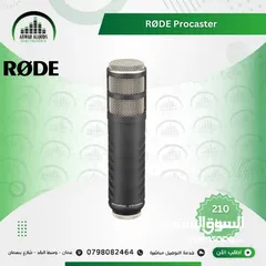  2 Rode Procaster Broadcast Dynamic Vocal Microphone