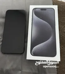  2 ايفون 15 Pro Max بحالة ممتازة جدا شبه جديد