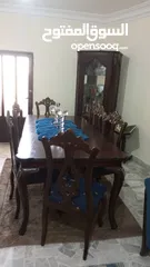  3 طاوله سفره مع فضيه ثقيله جدا وكبيره