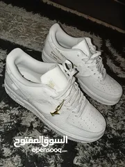  1 لقطة بوت نايك اير فورس اصدار لويس فيتون صناعة ايطالية بسعر مغري  nike air forse
