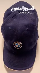  2 BMW Nice Hat One Size Navy cap Adjustable BMW Lifestyle stitched logo EUC