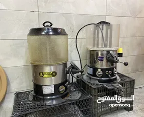  5 ثلاجة بسطة + ماكينة عدس+ ماكينة سحلب + ماكينتين كريب ووافل  + ماكينة صنع بسكوت البوظة