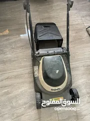  1 ماكينة قص العشب مستعملة بحالة جيدة
