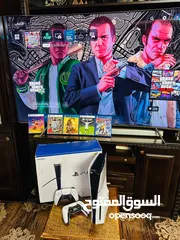  2 Playstation 5 Slim Blueray  بلاستيشن 5 سلم