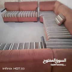  6 كورنر تفصيل 11 مقعد خشب سويد وايادي زان