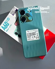  2 جديد بالكرتونة itel A60s رام 8 جيجا 128 مكفول سنة متوفر توصيل وهدية