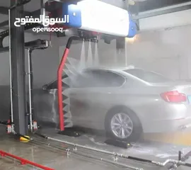  20 ماكينة آلة مغسلة السيارات الأوتوماتيكية اللاتلامسية نظام روبوت سريع وتوفير عالي