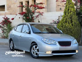  3 هونداي افانتي hd  2009 لون سلفر متاليك جير عادي بحال ممتازة للبيع